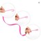 200 Pieces of Pink Pipe Cleaners Craft Chenille Stems for Valentine's Day